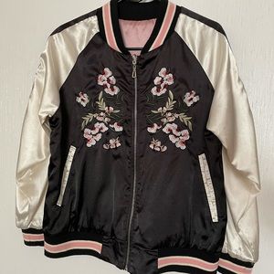 Reversible Floral Embroidered Jacket